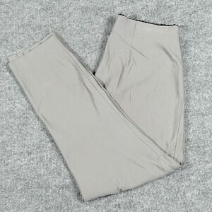 ELLE Dress Pants Womens XS Gray Pull On Slim Leg Stretch Office Work Rayon Blend